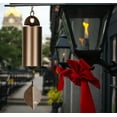 thumbnail image 4 of Woodstock Wind Chimes Signature Collection, Heroic Windbell, Medium, 24'' Antique Copper Wind Bell HWMC, 4 of 7