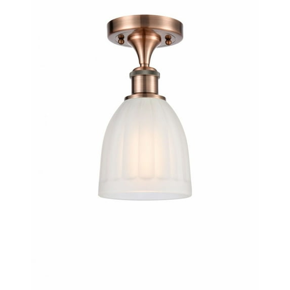 Innovations Lighting - Brookfield - 13 Inch 3.5W 1 LED Semi-Flush Mount