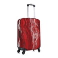 thumbnail image 4 of Multi-Size Suitcase Protective Cover Full Range Double Stitching Invisible Zipper For Travel Business Red Marble_1 Medium, 4 of 8