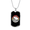 Military Chain (Gold), variant on Drummer Necklace Drums Vintage Retro Dog Tag Necklace Stainless Steel 24" Chain Silver Tone or Gold Tone
