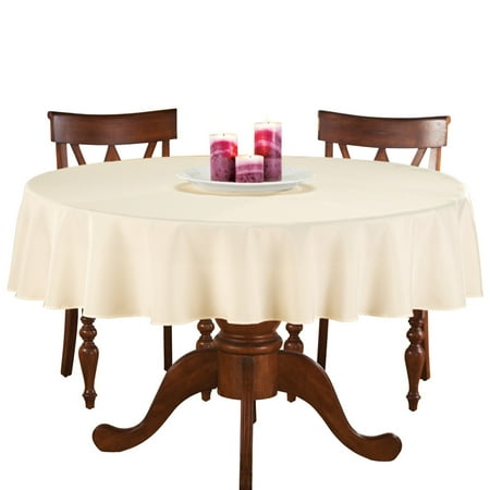 

Collections Etc Basic 70 inch Round Tablecloth