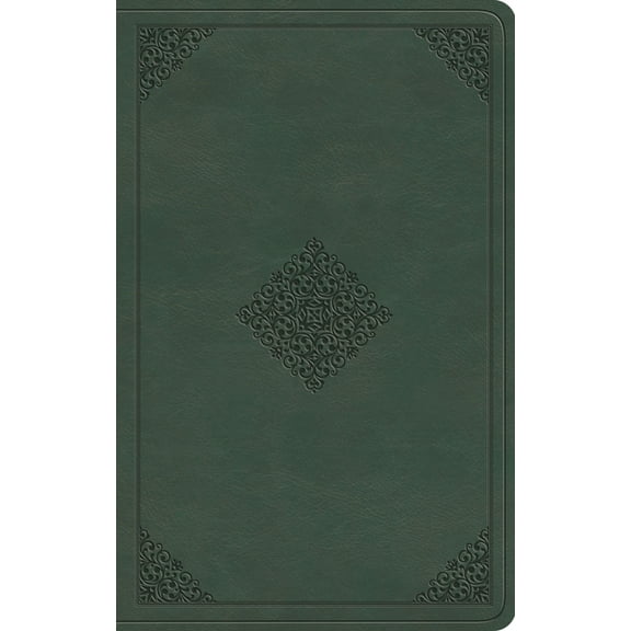 ESV Large Print Value Thinline Bible (Trutone, Quiet Forest, Ornament Design), (Hardcover)