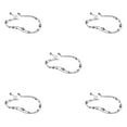 thumbnail image 1 of relayinert Adjustable Sizing Women Anklets And Bracelets Easy To Wear WomenAnklet 5Set, 1 of 6