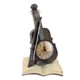 thumbnail image 1 of Vintage Violin Clock, Nostalgic Violin Model Clock  for Living Rooms for Studies, 1 of 8