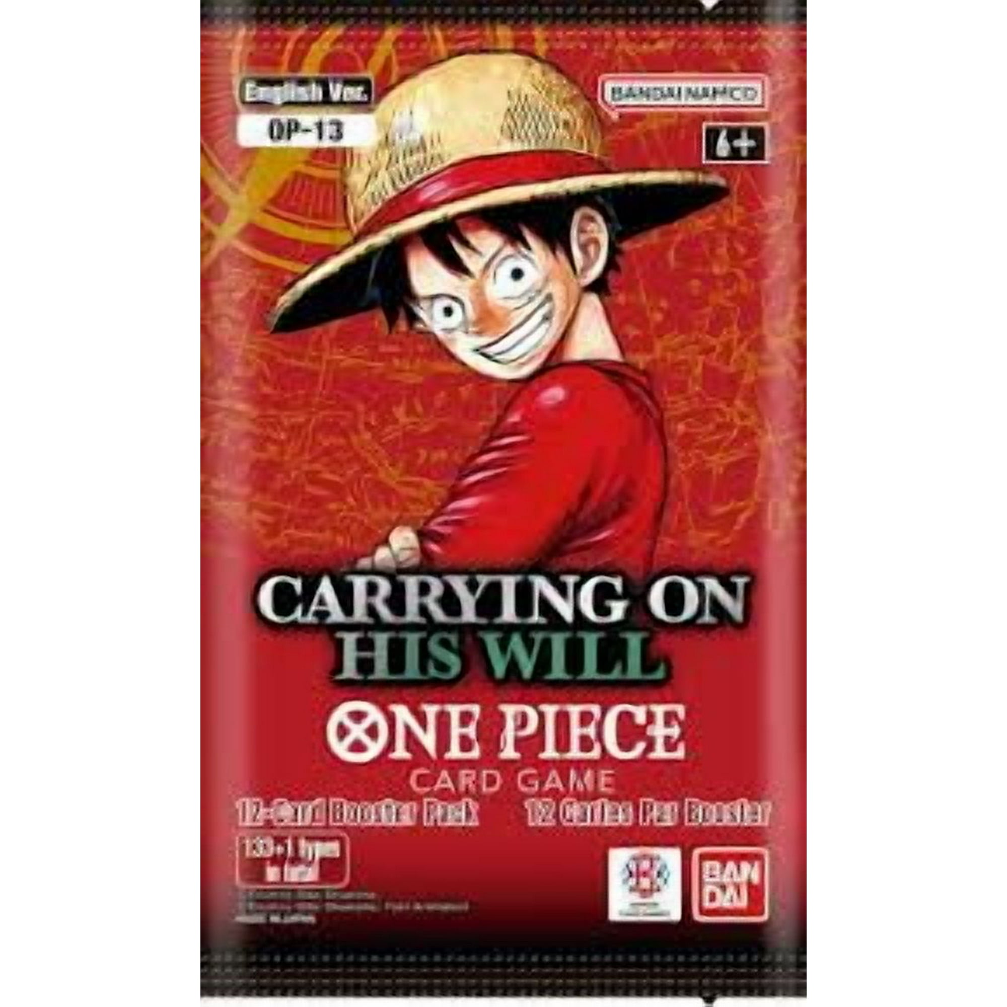 One Piece TCG: OP-13 Carrying on His Will Booster Pack - Walmart.ca