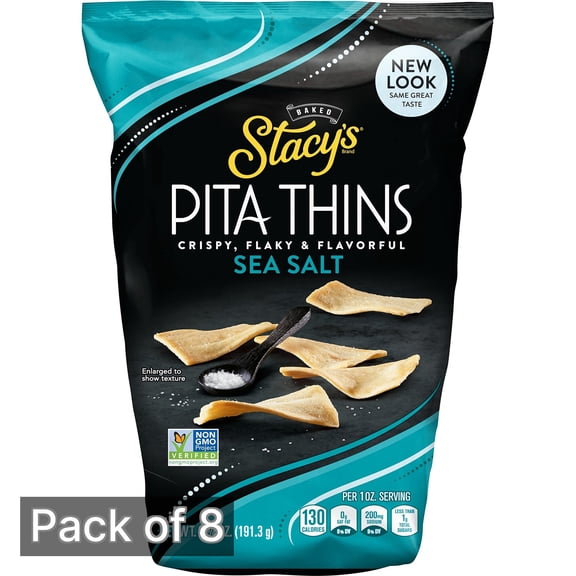 Stacy's Pita Thins Simply Naked (Pack of 8)