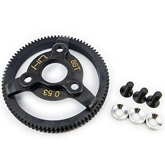 Hot Racing HRASTE886 Steel 86T 48P Spur Gear for Traxxas 2WD Slash Stampede Rustler