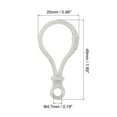 thumbnail image 2 of Plastic Lobster Clasps, Claw Snap Hooks for Keychains DIY Grey, 24Pack, 2 of 7