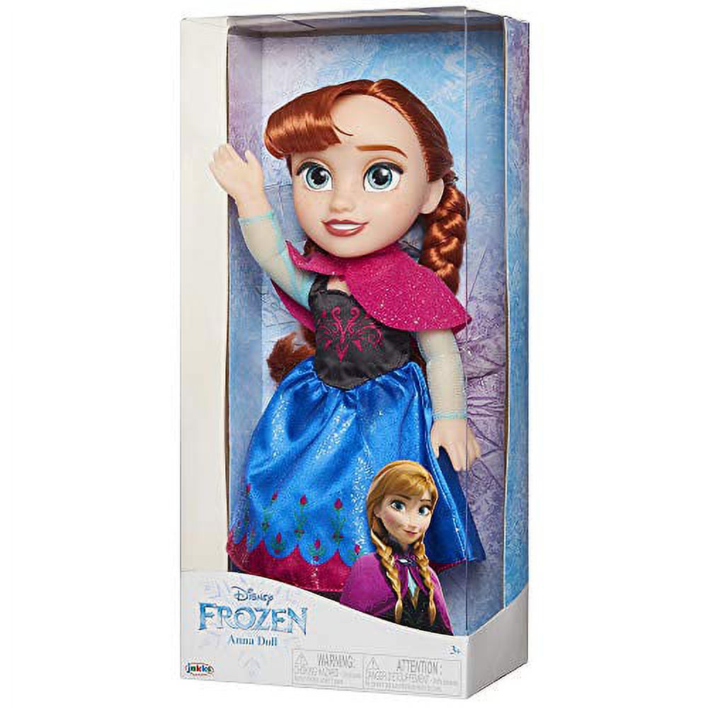 Disney Frozen Anna Toddler Doll with Movie Inspired Blue & Pink Outfit, Shoes & Braided Hair Style - Approximately 14" Tall, for Girls Ages 3 Year & Up - image 5 of 8