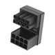 thumbnail image 1 of Adaptador de corriente ATX de 8 pines hembra a 8 pines macho de 180 grados para GPU de escritorio (B) Tmvgtek Componentes de la computadora, 1 of 9
