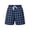 Navy/colmbia Plaid, variant on BU6703 Oversized Flannel Short-Red/Blk Buff Plaid-L