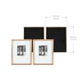 thumbnail image 5 of Prinz 8"x10" Double Matted for 5"x7" or 4"x6" Metal Table Top Picture Frame in Gold, 2 Pack, 5 of 5