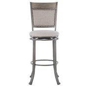 Powell Franklin Pub Table, Pewter