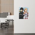 thumbnail image 7 of Sword Art Online Anime Posters, Japan Anime Wall Poster, Frameless Poster Home Decor For Bedroom Living Room Dorm, 8"X10", 7 of 7