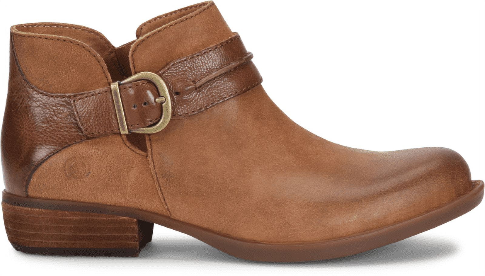 Born buckle leather outlet boots