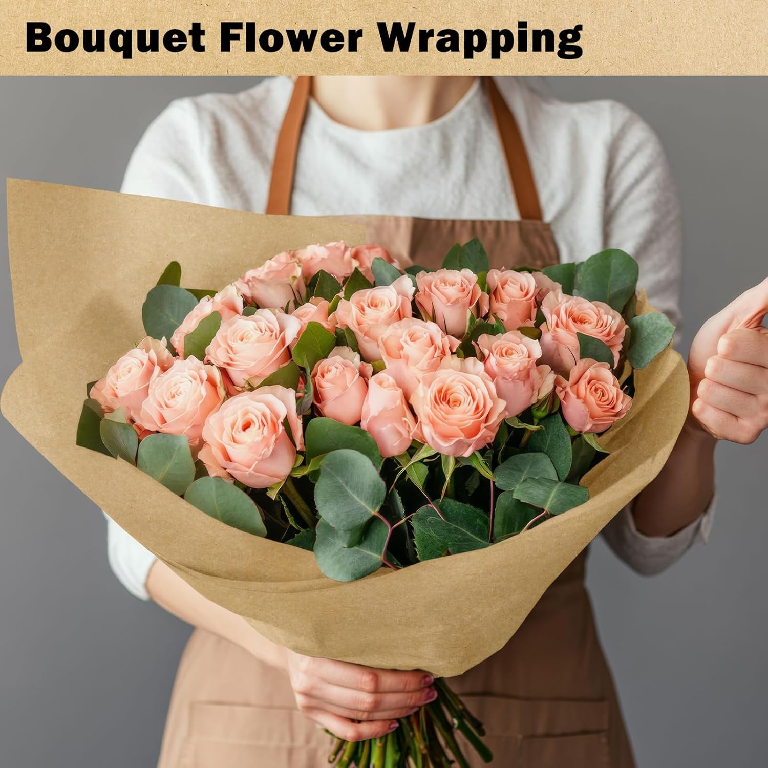 Teddy Run 2 Rolls Kraft Paper Roll 18" x 900" (75') - Heavy Duty 50 lb Brown Kraft Paper for Gift Wrapping, Packing, Shipping, Moving, Floor & Table Covering, Bulletin Board Craft Art (Brown)