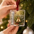 thumbnail image 7 of Christmas Cash Gift Ornament, Acrylic Christmas Money Holder for Cash, for Tree Hanging Holiday Present Giving, 7 of 7