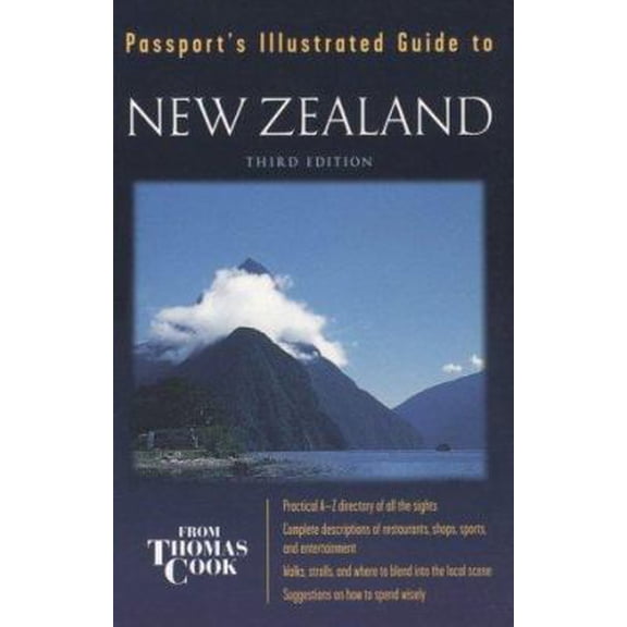 Pre-Owned Passport's Illustrated Guide to New Zealand (Paperback) 0844211796 9780844211794