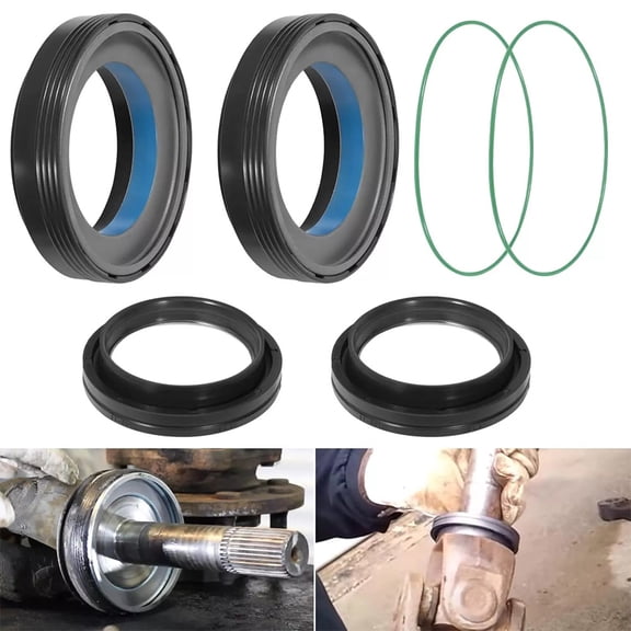 NEW Front Axle & Tube Seal For 1998-2005 Ford F250 F350 Superduty Dana 50 60