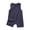 Navy, variant on QNANSPI Baby Boys and Girls Romper, Toddler One Piece Jumpsuit, Infant Unisex Sleeveless Romper Solid Color Round Neck Bodysuit for 3-24 Months Summer Breathable Wear