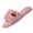 A_ Purple Slippers, variant on Women Strawberry Pom Pom Decor Corduroy Open Toe Slide Slippers, Soft Warm Winter Indoor Sandals, Cute Fruit Sweet Lightweight Daily Comfort Ladies Bedroom Footwear Beige 36