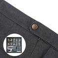 thumbnail image 4 of 100x de sujetadores a ón con alicates, botones de plástico, accesorios de costura para manualidades Plata Hugo botones de snaps, 4 of 10