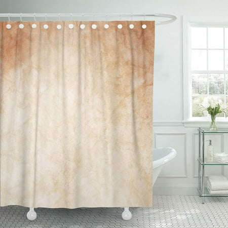 Forged Bronze Bath KSADK Gold White and Brown Design with Watercolor Classy Bronze Solid Elegant Shiny Shower Curtain Bathroom Curtain 60x72 inch ()
