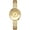 Gold, variant on Dainty Women's Quartz Watch Easy Reader Vintage Bracelet Watch with Stainless Steel Expansion Band Stylish Gold & Silver Ladies Wristwatch - Comfortable Fit The Wrists of 5.9in - 6.5in