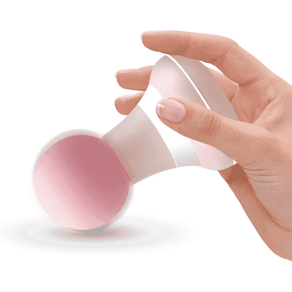 FORICOM Mini Massage Gun Deep Tissue, Percussion Muscle Massager for Back Pain Relief, Portable Small Travel Size, Quiet Massager, Gifts for Woman Man - Pink