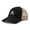 Black Tan, variant on Richardson Soft Mesh Cap Hat Embroidered Hockey Goalie B Embroidery Trucker Hats for Men & Women Cotton Black Tan Design Only