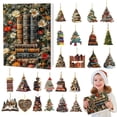 thumbnail image 1 of ¡Ganga del Día!, Caja de cuenta regresiva de Navidad de 24 días con diseño de libro, colgante de acrílico, decoraciones navideñas con colección Akmoler, 1 of 9