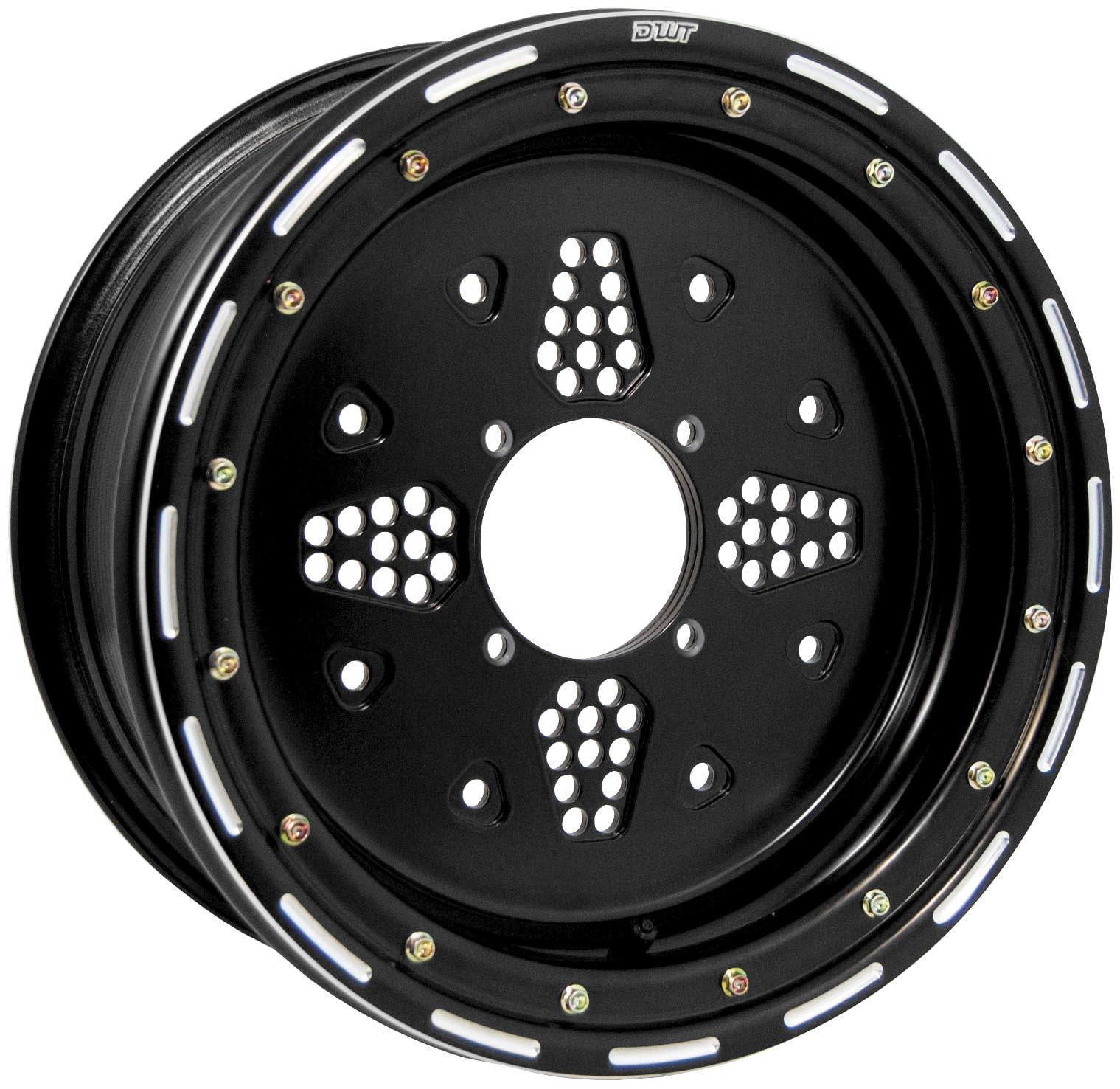 Douglas Wheel Rok N Lock Beadlock Utility Wheel Black 12x7 5+2 Offset