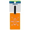 Protege Luggage Tag - Go your own Way Arrows Tag (4 x 2.5")