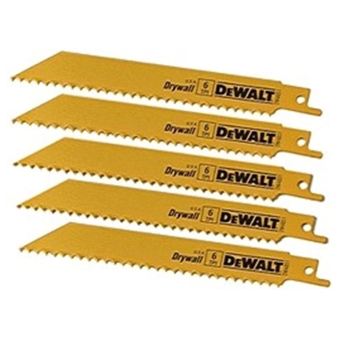 Dewalt Accessories DW4813-2 2-Pk., 6-In. 24-TPI Bi-Metal Reciprocating Saw Blade