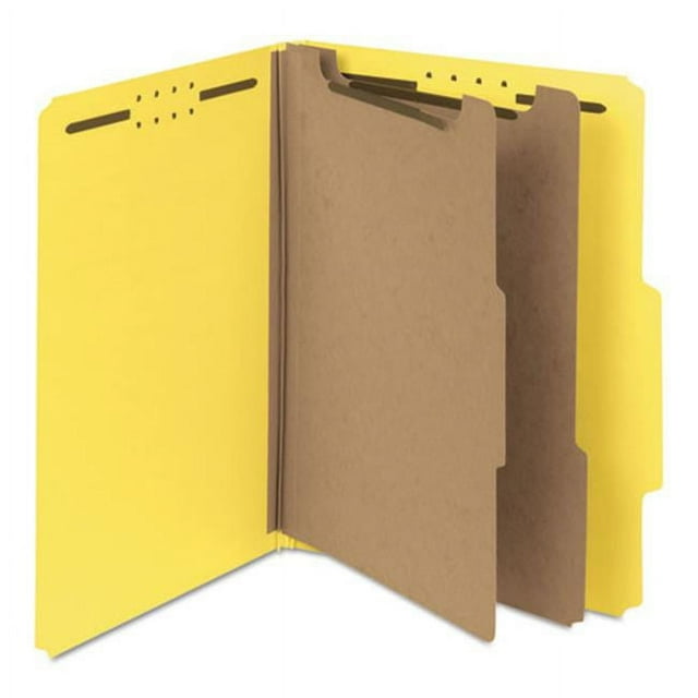 Smead Manufacturing 14064 Dossier de Classification en Carton - Jaune
