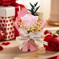 thumbnail image 4 of Valentines Decor, Ongmies Mini Rose Bouquet Artificial Flowers Gift for Birthday, Christmas, Valentine's Day, Wedding Party Decoration, 4 of 5