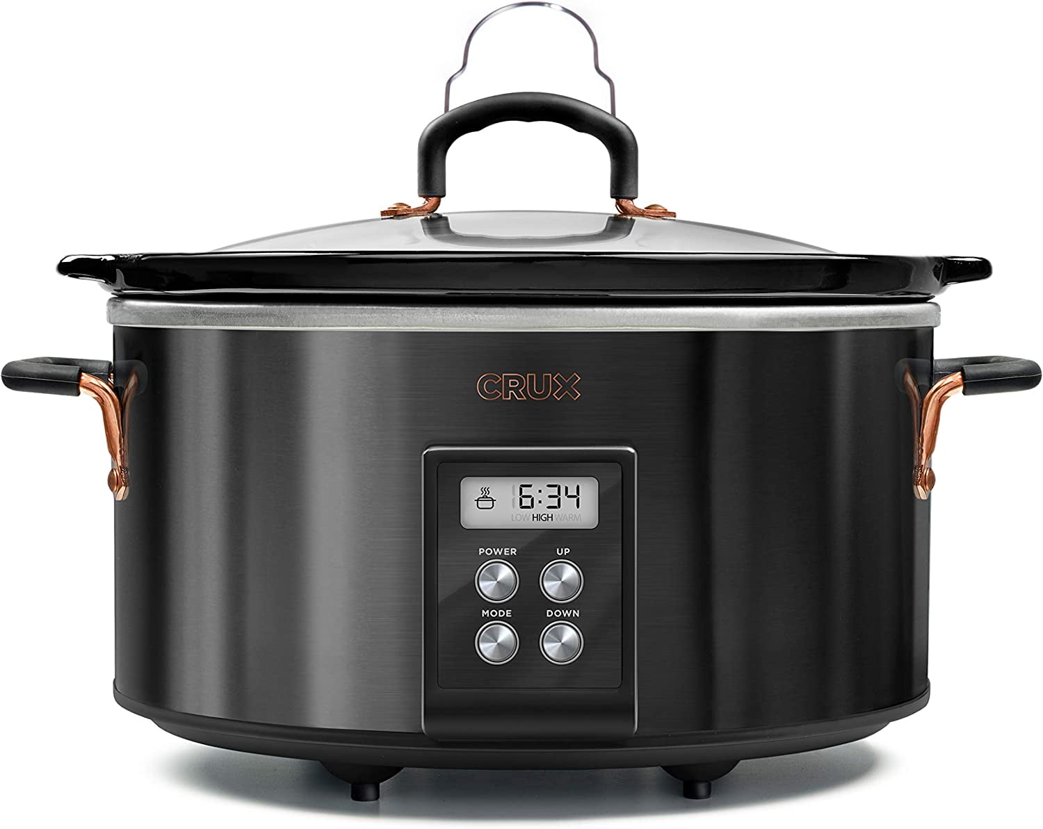 Presto 6 Qt. Nomad-Traveling Red Insulated Slow Cooker with