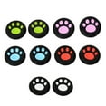 thumbnail image 3 of OULII 4Pcs Gaming Controller Thumb Grips Red Silicone for Gamepad Accessory, 3 of 4