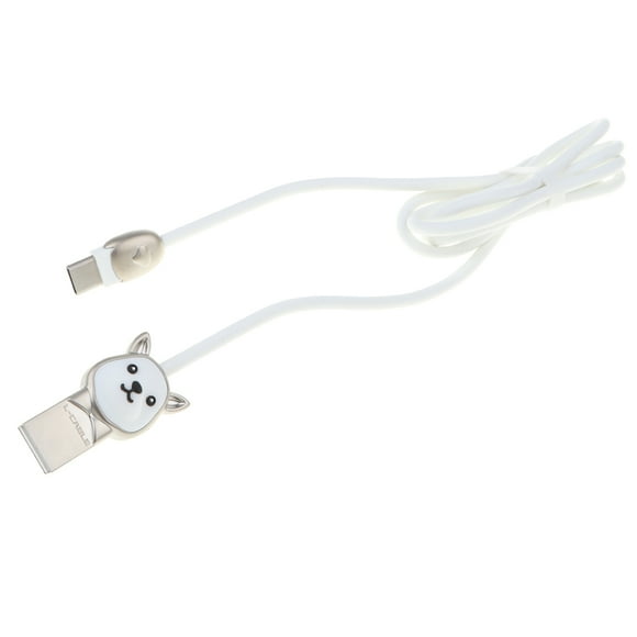 MERIGLARE 1M Fast Charger USB C Type C Data Phone Charger Cable White