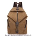 thumbnail image 1 of Mochila Vintage de lona para mujer, bolso de gran capacidad para Ipad, Notebook, gafas, doble hombro, organizador de viaje, accesorio de bolso Fivean unisex, 1 of 2