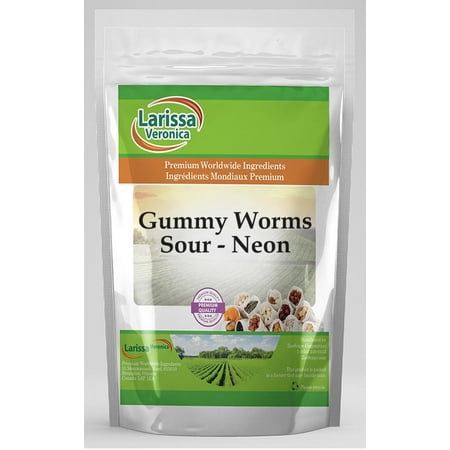 Gummy Worms, Sour and Neon (4 oz, ZIN: 525786) -