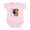 Petal Pink, variant on CafePress - Bullmastiff Infant Bodysuit - Baby Light Bodysuit, Size Newborn - 24 Months