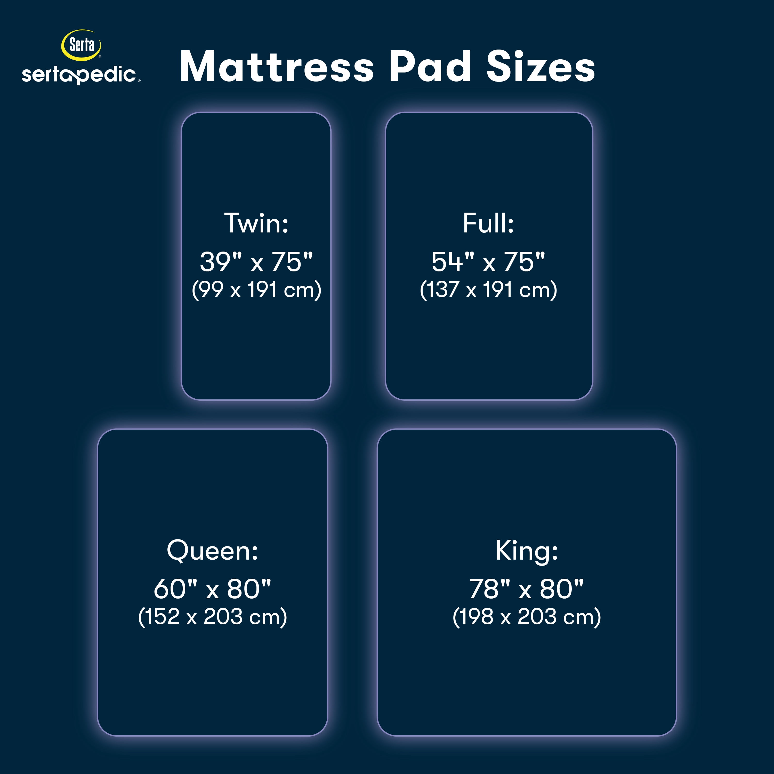 Sertapedic 5-in-1 Advanced Comfort Waterproof Mattress Pad, Queen