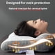 thumbnail image 5 of Almohada cervical Bearachild de látex con memoria para dormir y reducir la presión de los oídos, 5 of 6