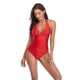 thumbnail image 4 of Traje de baño de una pieza para mujer con control de abdomen y cuello en V s202412247785, 4 of 5