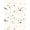White, Pattern 3, variant on ODIKA 4'x6' Machine Washable Non-Slip Area Rug, Style with Interlocking Spotted Motifs and Subtle Asymmetric Patterning High Traffic Rug, Brown, 292910