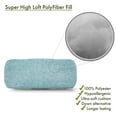 thumbnail image 5 of Majestic Home Goods Bolster Pillow South West Teal, 5 of 5