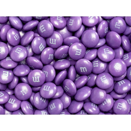 M&M's Milk Chocolate Candies Bulk Purple - Single Color - 10 lbs (Pack of 1)