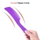 thumbnail image 4 of Peine curvo de peluquería Zulema para cabello púrpura, 4 of 5