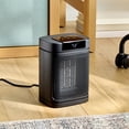 thumbnail image 6 of Better Homes & Gardens 1500W Digital Ceramic Heater with ALCI Plug, Black, 6 of 8